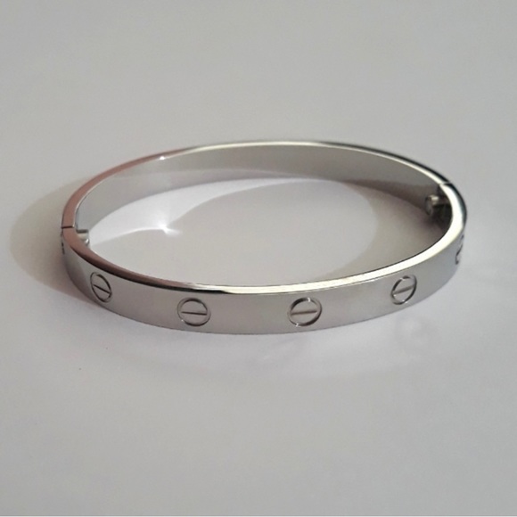 NEW Generic Love Bangle Bracelet with Screwdriver in Silver - Picture 9 of 10